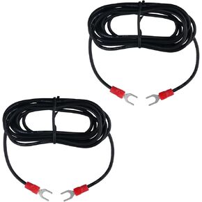 2pcs Phonograph Turntable Ground Wire, 5ft Turntable Grounding Wire Phono Ground Wire for Magnetic Cartridge Turntables
