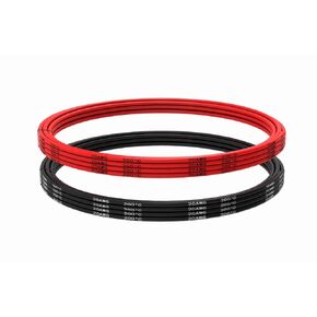 20 awg Wire Solid Core Hookup Wires-6 Different Colored Jumper Wire 26.3 ft or 8 m Each, 20 Gauge Tinned Copper Wire PVC (OD: 1.7mm) Hook up Wire Kit