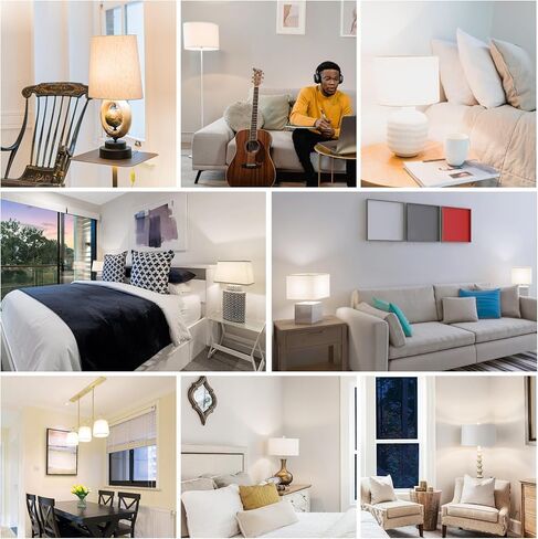 E E ENERGETIC LIGHTING 4 عبوات 150 وات لمبة إضاءة LED، فائقة السطوع A21 ضوء النهار 5000K، غير قابلة للتعتيم، لمبة LED 2300LM، مصابيح إضاءة عالية التجويف، قاعدة E26، مدرجة في قائمة UL in Saudi Arabia