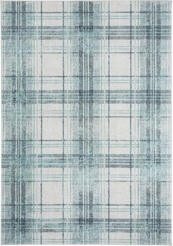 سجادة باب قابلة للغسل من DECOMALL NELE مقاس 2x3، سجاد صغير منقوش حديث غير قابل للانزلاق للمدخل، أصفر 24x36 بوصة in Kuwait