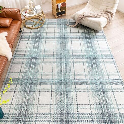 سجادة باب قابلة للغسل من DECOMALL NELE مقاس 2x3، سجاد صغير منقوش حديث غير قابل للانزلاق للمدخل، أصفر 24x36 بوصة in Kuwait