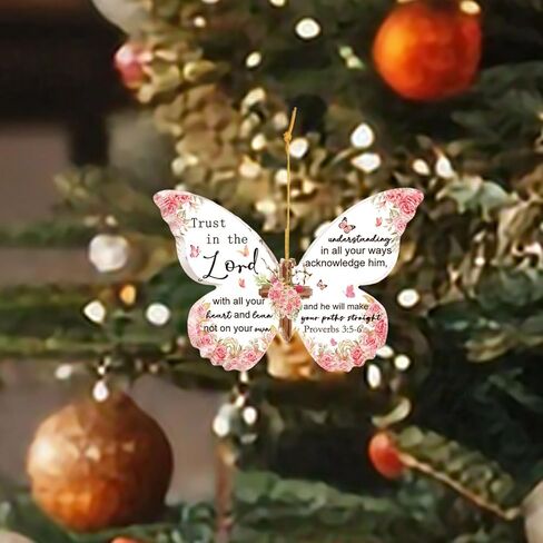 علامة اقتباس ملهمة ديكور زينة عيد الميلاد - اقتباس التخرج خلفك، كل لوحة ذكرياتك - هدايا عيد الميلاد للنساء - تذكار علامة أكريليك على شكل فراشة in Kuwait