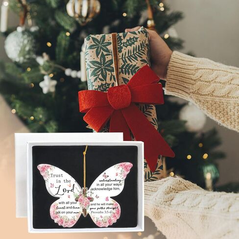 علامة اقتباس ملهمة ديكور زينة عيد الميلاد - اقتباس التخرج خلفك، كل لوحة ذكرياتك - هدايا عيد الميلاد للنساء - تذكار علامة أكريليك على شكل فراشة in Kuwait