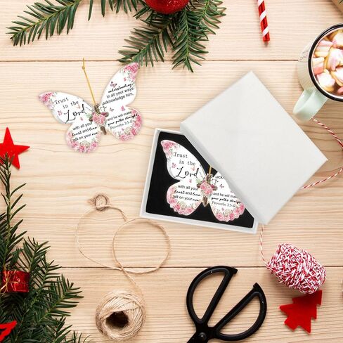 علامة اقتباس ملهمة ديكور زينة عيد الميلاد - اقتباس التخرج خلفك، كل لوحة ذكرياتك - هدايا عيد الميلاد للنساء - تذكار علامة أكريليك على شكل فراشة in Kuwait