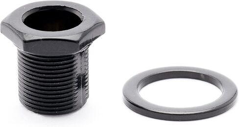 Musiclily Pro 15mm Bass Tuner Bushings and 19mm Washer for Electric Bass Sealed Tuning Pegs Machine Heads, Chrome (Set of 4) in Saudi Arabia