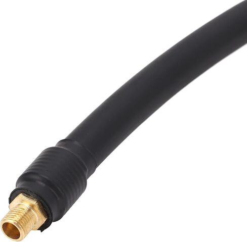 Tire Inflator Hose, Rubber Double Head Air Pump Tire Inflation Hose Air Compressor Hose Tire Inflation Connection for Inflation (3.28ft Tube) in Saudi Arabia