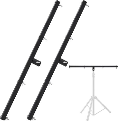 Juexica 2 Pcs DJ Lighting T-bar Cross DJ Lighting Extension Cross Bar Mount for Tripod Speaker Stand DJ Lighting Tripod Mount in Saudi Arabia