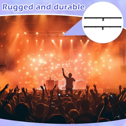 Juexica 2 Pcs DJ Lighting T-bar Cross DJ Lighting Extension Cross Bar Mount for Tripod Speaker Stand DJ Lighting Tripod Mount in Saudi Arabia