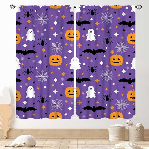 Goth Curtains for Bedroom, Spooky Moody Dead Moth Black Floral Witchy Gothic Mysterious Butterfly Skull Trippy Aesthetics Art Print Gray Window Drapery for Bedroom Living Room 2 Panels, 42"x45" Inch in Saudi Arabia