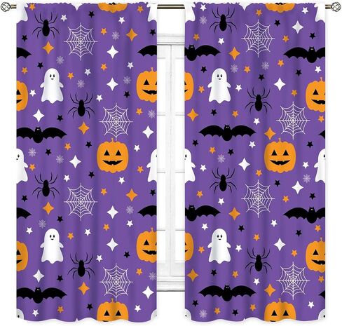 Goth Curtains for Bedroom, Spooky Moody Dead Moth Black Floral Witchy Gothic Mysterious Butterfly Skull Trippy Aesthetics Art Print Gray Window Drapery for Bedroom Living Room 2 Panels, 42"x45" Inch in Saudi Arabia