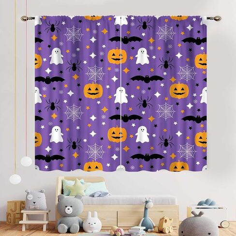 Goth Curtains for Bedroom, Spooky Moody Dead Moth Black Floral Witchy Gothic Mysterious Butterfly Skull Trippy Aesthetics Art Print Gray Window Drapery for Bedroom Living Room 2 Panels, 42"x45" Inch in Saudi Arabia
