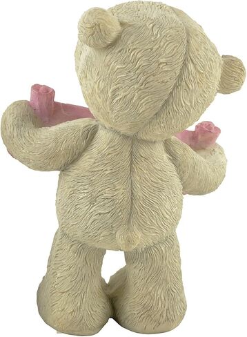 Resin Bear Figurines Cute Cub Holding Best Brother Banner Decorations Great Gift for Your Brother in Saudi Arabia