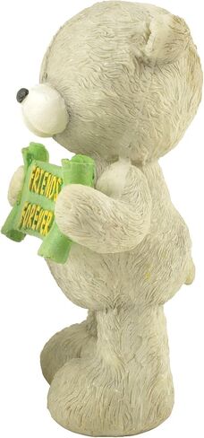 تماثيل الدب الراتنج لطيف يحمل أفضل راية الأخ الزينة هدية عظيمة لأخيك in Kuwait