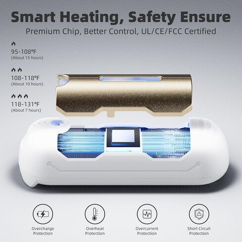 MORIKO 2-Pack Hand Warmer Rechargeable, Upgraded 2-in-1 5200mAh Electric Hand Warmers, Portable USB Reusable Handwarmer, for Outdoor Camping, Skiing, Hunting, Golf, Gift for Women Kid or Reno Patient in Saudi Arabia