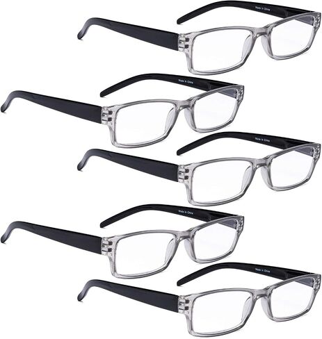 LUR READING GLASSES 4 pack Include Sunshine Readers for Women and Men in Saudi Arabia