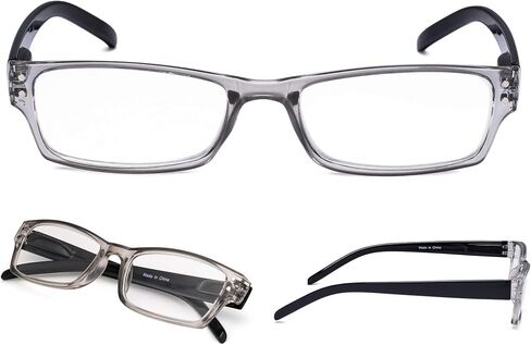 LUR READING GLASSES 4 pack Include Sunshine Readers for Women and Men in Saudi Arabia