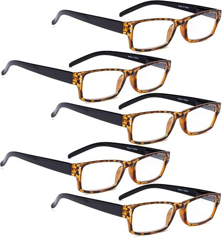 LUR READING GLASSES 4 pack Include Sunshine Readers for Women and Men in Saudi Arabia