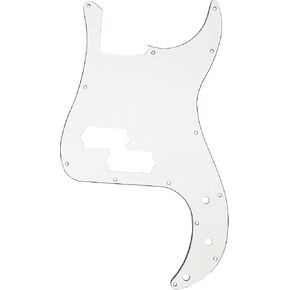 Electric Guitar Pickguard Scratch Plate 4 Ply 13 holes Compatible with Precision Bass PB Bass P Bass BlackPearl