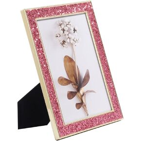 إطارات صور حمراء، إطار صور أحمر يناسب صورة مقاس 5 × 7 بوصة، إطارات صور معدنية عالية الجودة لعرض الصور اللامعة للمكتب، سطح الطاولة، مساحة الطاولة، الرف (5 × 7 بوصة، أحمر) in Kuwait