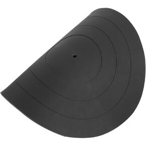 OSALADI 1pc Silicone Record Mat Turntable Slipmat Mat for Record Large Rubber Mat Anti Slip Vinyl Record Mat Anti Static Mat Cork Turntable Vinyl Record Player