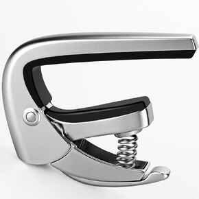 High-end Pro Guitar Capo for 6 Strings Acoustic and Electric Guitars with Quick Lock Performance-Black