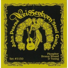 John Pearse 3150H Weissenborn Guitar Phosphor Bronze D Tuning .017-.068 in Kuwait