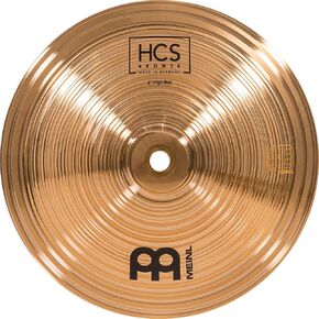 Meinl Cymbals 8" Bell, High Pitch – HCS Traditional Finish Bronze for Drum Set, Made in Germany, 2-Year Warranty, (HCSB8BH)