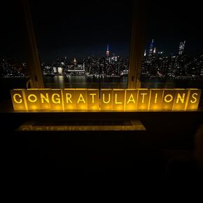 “Happy Birthday" Light up Letters with LED Lights and Rose Petals Included | Luminary Paper Bags to be Used as Happy Birthday Decorations for Your Loved one