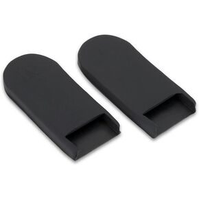 2Pcs Saxophone Thumb Rest,Rubber Cushion Sax Thumb Hook Rest Instruments Parts Accessories,Black
