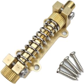 Kaynes Brass Guitar Tremolo Arming Adjuster Tremsetter Set Guitar Bridge Stopper Tremolo Stabilizer Stopper Kit