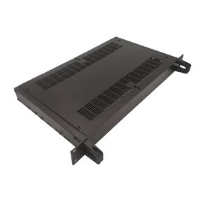 DIY فولاذ قوي متعدد الأغراض مع مقبض إلكتروني مستقل أو حامل حامل مقاس 19 بوصة 1U-D1 حزمة مسطحة مع 4 قضبان تثبيت متضمنة. in Kuwait