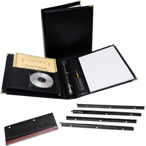 Studio/Director Legacy Premium Folder 12" X 13" - Black