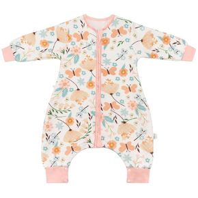 Toddler Sleep Sack with Feet, 1.5 TOG Wearable Blanket Toddler, Cotton Long Sleeves Sleep Sack 3-5T, Art Classes