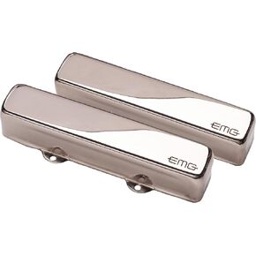 EMG Robert Trujillo Riptide J Bass Guitar Pickup Set, Chrome (7113.00)