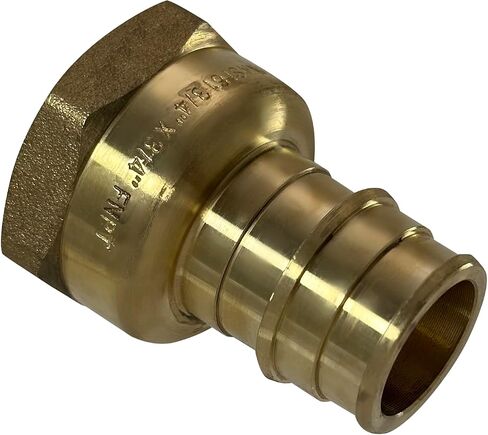 10 قطع XFITTING Pex A 1 بوصة × 1 بوصة أنثى NPT، 29-1-7=10XX in Saudi Arabia