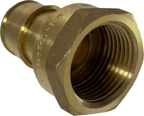 10 قطع XFITTING Pex A 1 بوصة × 1 بوصة أنثى NPT، 29-1-7=10XX in Saudi Arabia