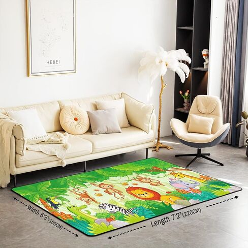 Chakra Area Rug 5x7 Boho Mandala Rugs for Living Room Bedroom Zen Spiritual Super Cozy Decorative Carpet Carpet Kids Adults Accent Rug Home Decor Bedroom Rug in Saudi Arabia
