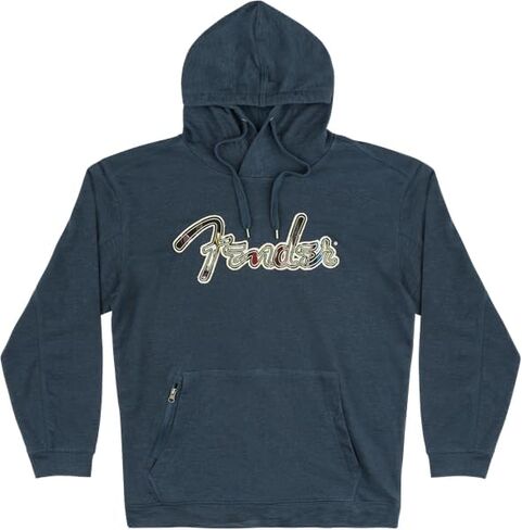 هودي بشعار Fender - كحلي - متوسط in Kuwait