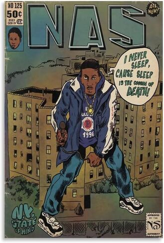 ملصقات موسيقى كوميدية من TAICI Metro Boomin Posse لغرفة النوم الجمالية من القماش لتزيين غرفة النوم مقاس 12 × 18 بوصة (30 × 45 سم)، نمط غير إطار-1 in Kuwait