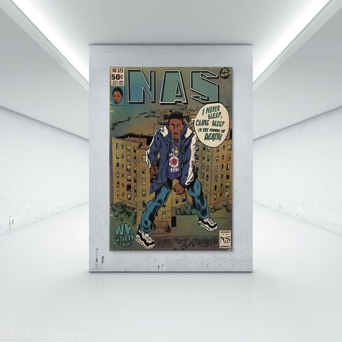 ملصقات موسيقى كوميدية من TAICI Metro Boomin Posse لغرفة النوم الجمالية من القماش لتزيين غرفة النوم مقاس 12 × 18 بوصة (30 × 45 سم)، نمط غير إطار-1 in Kuwait