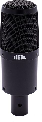 Heil PR 30 Dynamic XLR-Microphone for Video Podcast, Live Sound, Instrumentals, Recording, and Broadcast, Wide Frequency Response, Smooth Sound, Superior Rear Noise Rejection - Black in Saudi Arabia