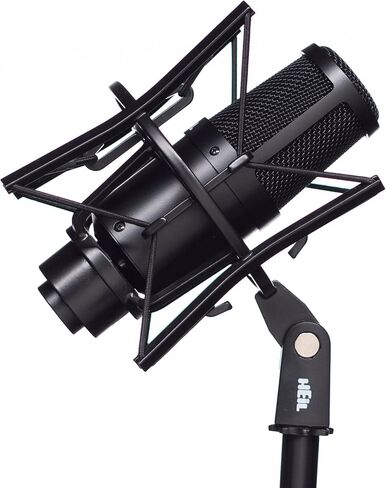 Heil PR 30 Dynamic XLR-Microphone for Video Podcast, Live Sound, Instrumentals, Recording, and Broadcast, Wide Frequency Response, Smooth Sound, Superior Rear Noise Rejection - Black in Saudi Arabia