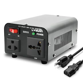 LVYUAN 5000 Watt Voltage Converter Transformer Heavy Duty Step Up Step Down AC 110V/120V/220V/240V Converter with Hard-wiring