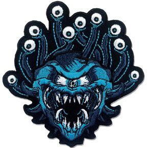 Ata-Boy Dungeons & Dragons Beholder 3" Full Color Embroidery Iron-On Patch