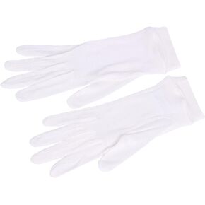 Pure Silk Womens Gloves For Sleeping Moisturizing, Sunscreen UV Protection Silk Gloves For Summer