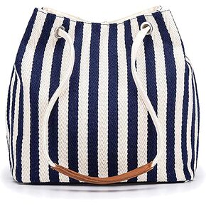 Bydenwely Women's Canvas Tote Bags Small Medium Shoulder Bag Daily Working Handbag for Holiday Travel Pool