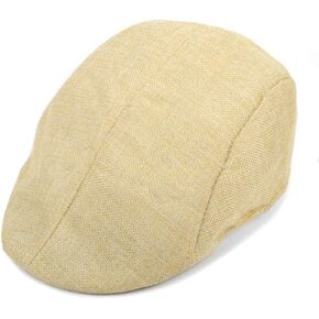 WESTEND Mens Cotton Flat Ivy - Newsboy Cap Gatsby Casual Driving Hat