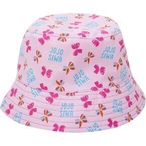 Nickelodeon Girls’ JoJo Siwa Bucket Hat – Reversible Sun Hat (Ages: 3-6)