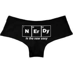 Nerdy is the New Sexy Women's Cotton Boyshort Underwear
