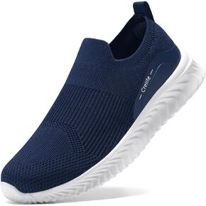 STQ Slip on Sneakers for Women Cushioned Walking Shoes